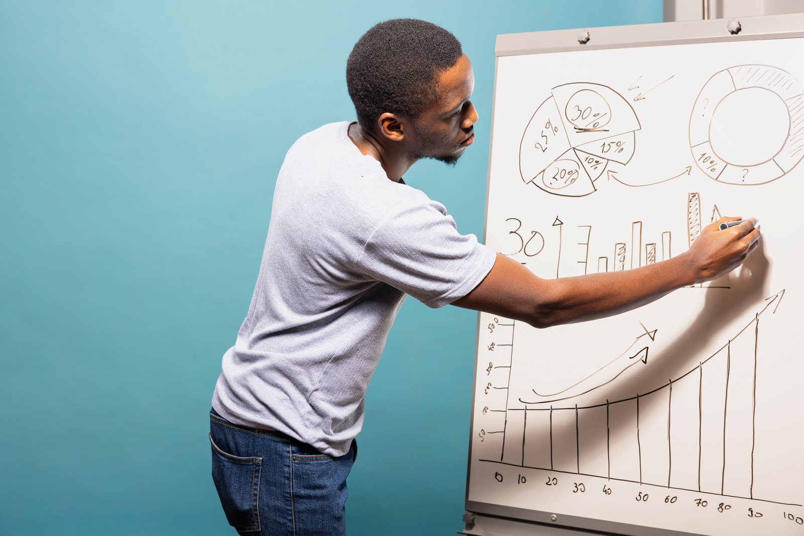 Exemple de réalisation graphique Eagle Agency - Identité visuelle