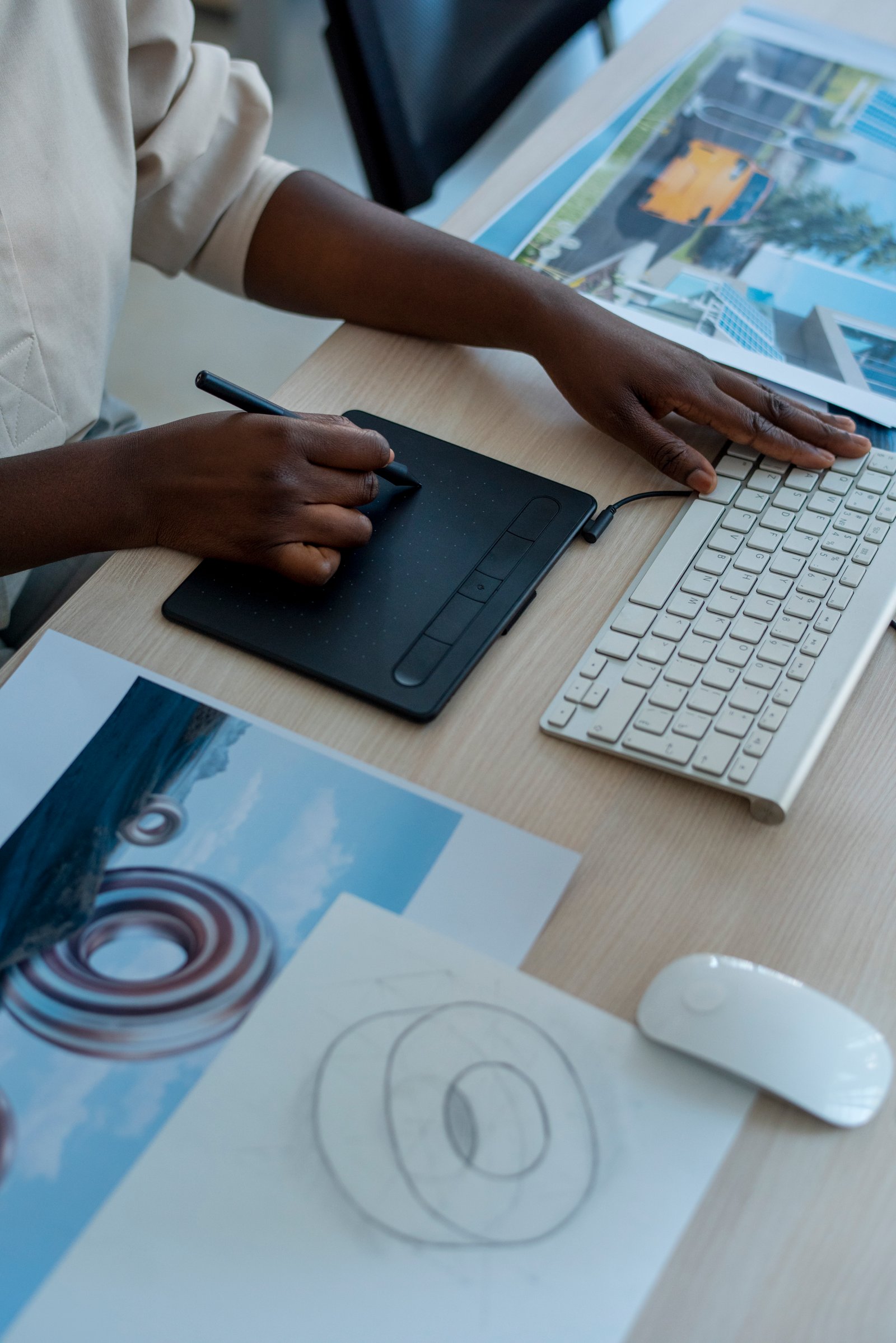 Exemple de réalisation graphique Eagle Agency - Communication visuelle